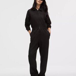 Brand New - lululemon - Jumpsuit- M -Ponte Relaxed-Fit Jumpsuit SLNSH Collection